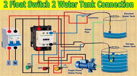 Float Switch Water Tank Installation Float Switch Connection With