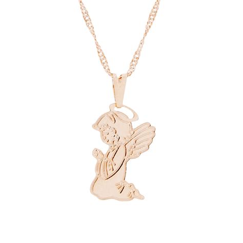 Guardian Angel Necklace (Gold) | Moonlistic