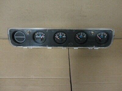 92 95 Jeep Wrangler YJ Center Dash Gauge Instrument Cluster Factory EBay