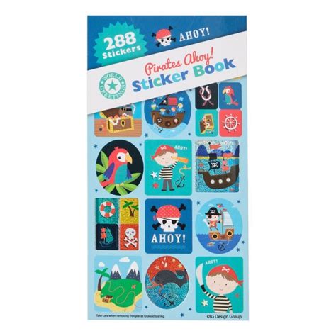 Artwrap Pirates Sticker Book Pirates