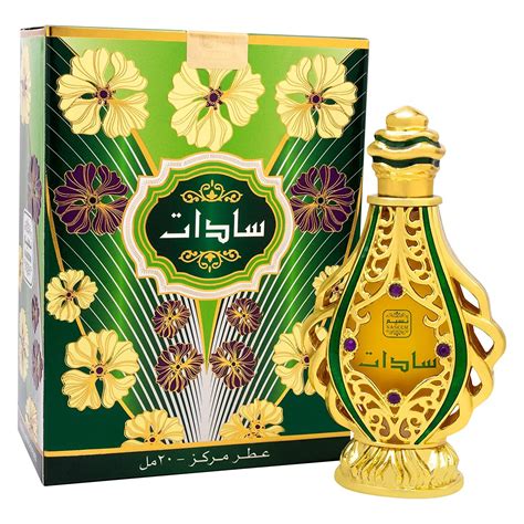 Naseem Sadaat Concentrated Perfume Oil Alcohol Free With Composition Of Fruity Floral Vanilla