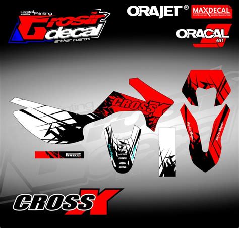 DECAL VIAR CROSS X 150 200GT DEKAL VIAR CROSS X 150 200GT FULLBODY