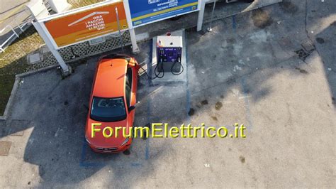 Colonnina Enel X Fast Eni Verona Vr Corso Milano Youtube