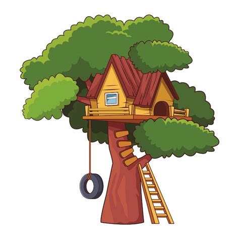 Casinha Na Arvore Desenho