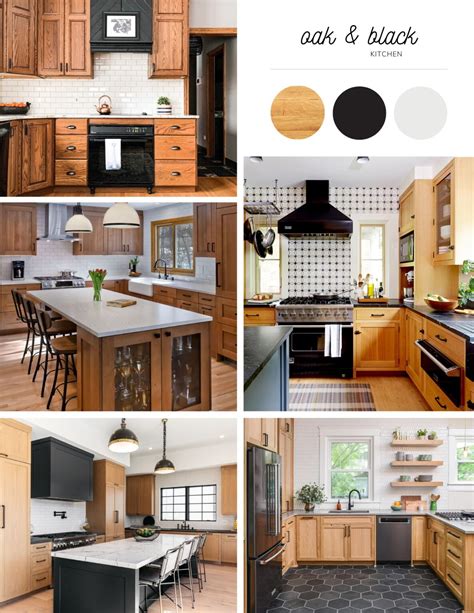 What Kitchen Color Schemes Work With Oak Cabinets The Homes I Have Made