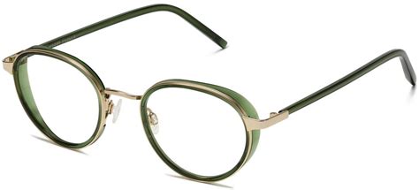 Nestor Eyeglasses In Nori Crystal With Polished Gold Warby Parker