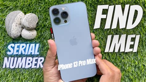 Find IMEI Serial Number IPhone 13 Pro Max YouTube