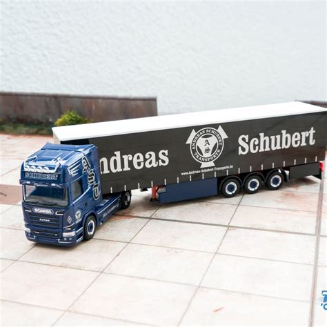 Herpa Andreas Schubert Lkw Modell Blue Adriatico Scania R Lkw Modelle