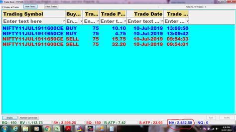 Rs Profit In Nifty Saga Contra Trading