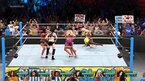 Wwe K Bikini Divas Battle Royal Youtube