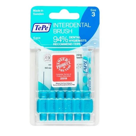 Comprar Tepe Cepillo Interdental 0 60 Mm Azul 6 Uds A Precio De Oferta