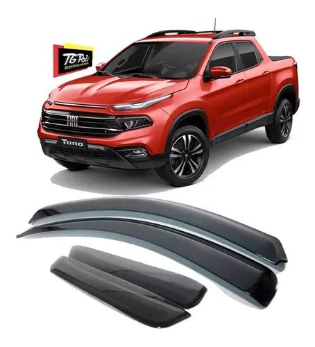 Calha De Chuva Fiat Toro Original Tg Poli Parcelamento Sem Juros