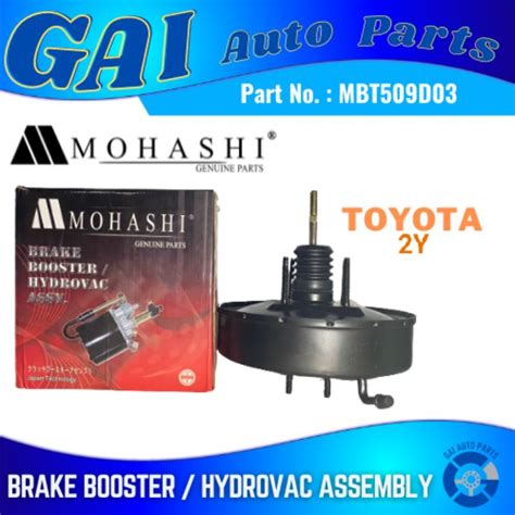 Mohashi Brake Booster Hydrovac Assembly Mbt D For Toyota