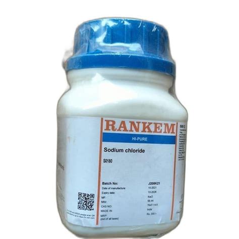 Rankem Hi Pure Sodium Chloride Powder Gm At Kg In Kota