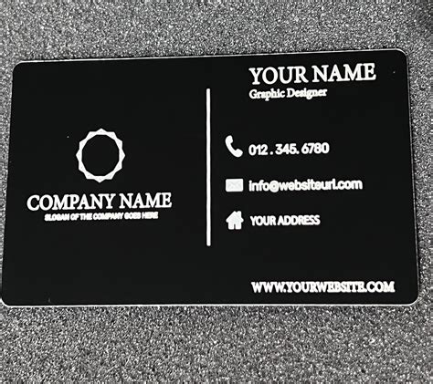 Luxury Metal Business Cards Kirks Burnings Online Store Powered By