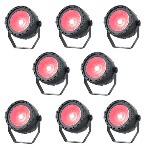 Mingzhi 8 Unids Lote 30W COB Led Luz De La Etapa RGB Mini Par Luz