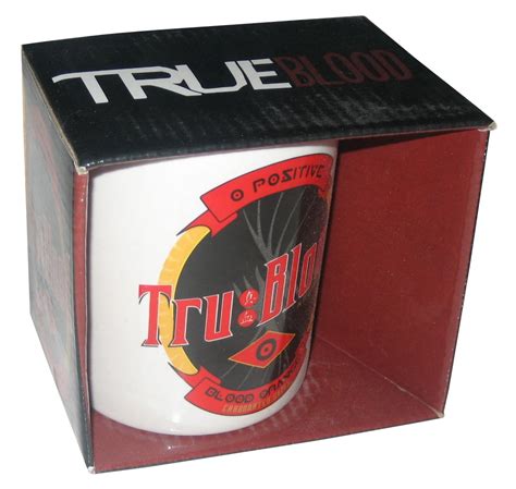 True Blood O Positive Blood Orange Drink HBO TV Show Mug Walmart