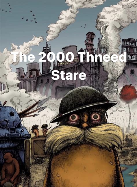 The 2000 Thneed Stare Thousand Yard Stare Know Your Meme