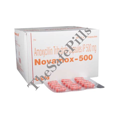 Buy Novamox 500 mg Capsule Online – The Safe Pills