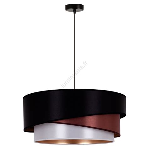 Duolla Suspension Filaire Kobo Xe W V Noir Bordeaux Argent