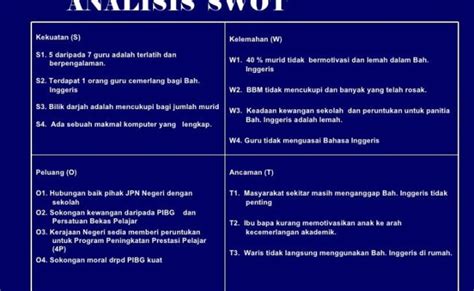 Detail Contoh Analisis Swot Sekolah Smk Koleksi Nomer