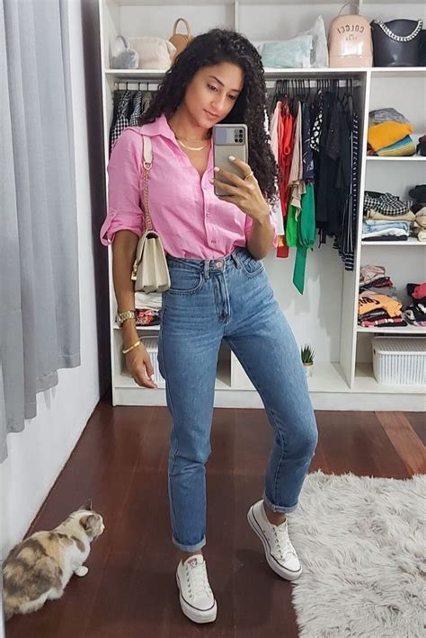 Pin De FT En Outfits XD Moda De Ropa Ropa De Moda Camisa De Jean Mujer