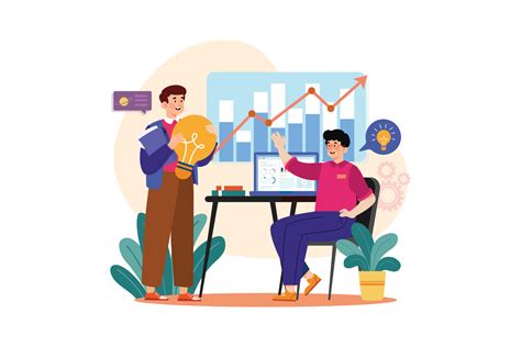 Business Activities Illustration Concept Flat Illustration Isolated On