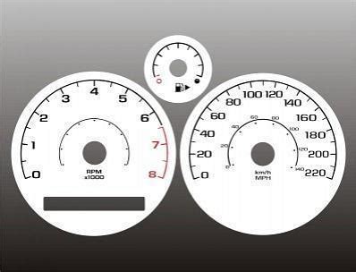 Sell Chevrolet Cobalt Metric Kmh Kph Instrument Cluster White