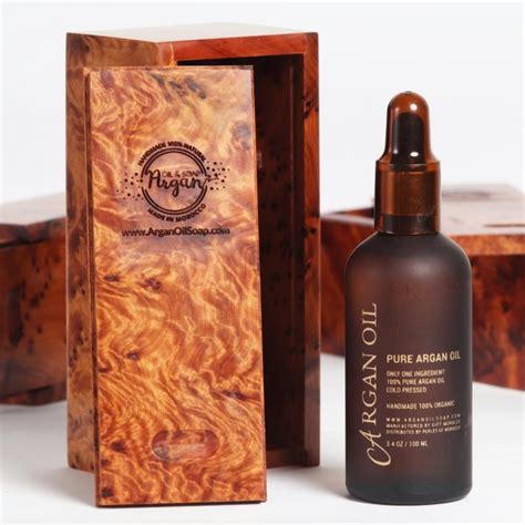 Premium Quality Moroccan Argan Oil With luxury Box