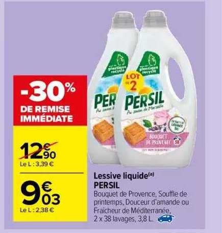 Promo Lessive Liquide Persil Chez Carrefour Market Icatalogue Fr