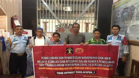 Narapidana Rutan Salatiga Jalani Program Asimilasi Rumah