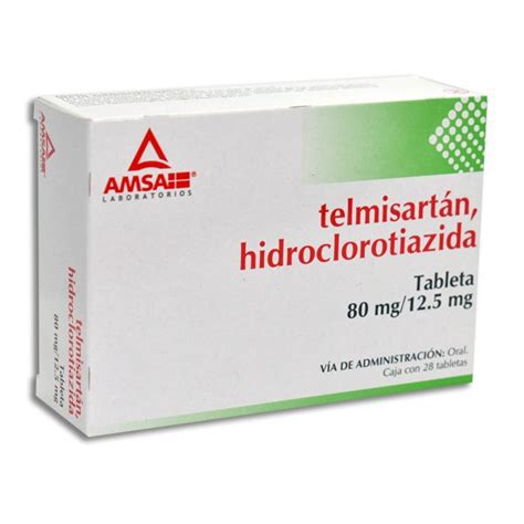 Telmisartan Hidroclorotiazida Mg Amsa Ifarma