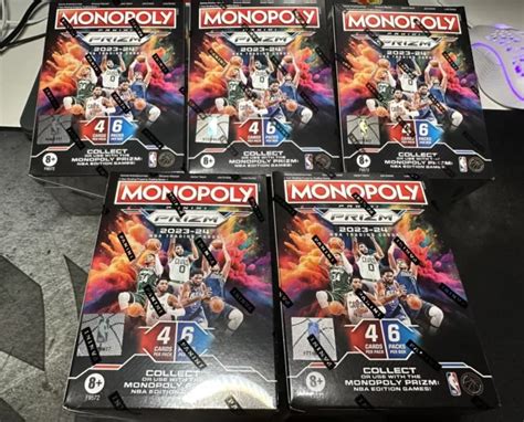 Monopoly 2024 Basketball Card Box India Loni Sibley