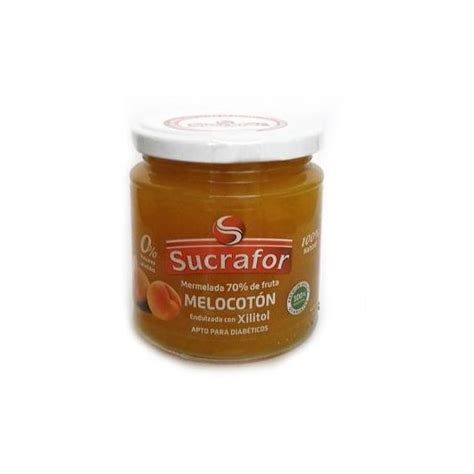 Sucrafor Mermelada Melocotón Eco 260g PromoFarma