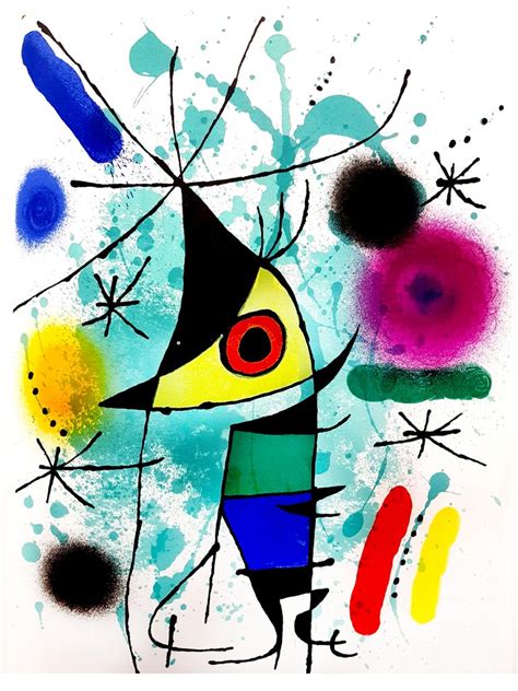 Joan Miró - Joan Miro - Original Abstract Lithograph at 1stDibs