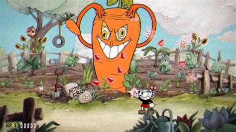 Cuphead The Root Pack Boss Fight Youtube