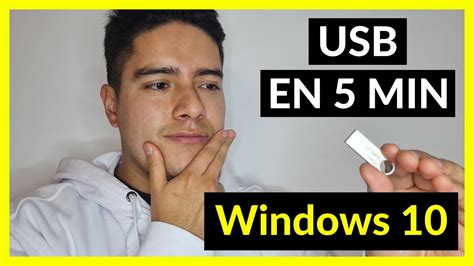 Crea Tu Usb Booteable De Windows En Minutos Youtube