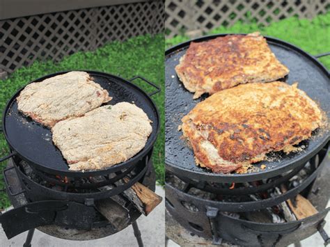 Steak Milanesa Napolitana - Over The Fire Cooking