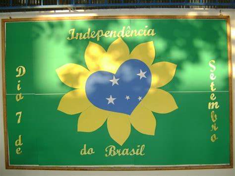 Mural Ideias para a Independência do Brasil SÓ ESCOLA Diy And Crafts