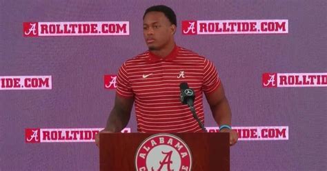 Alabama running back Jase McClellan news conference | Video | waaytv.com