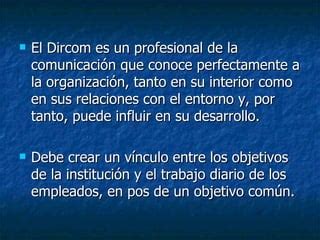 El Rol Del Dircom Ppt Descarga Gratuita