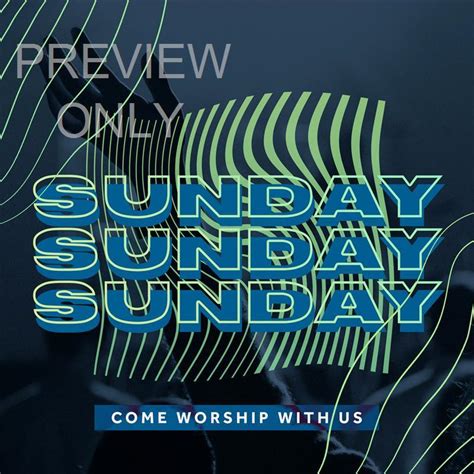 Retro Wave Sunday Invite Shift Worship WorshipHouse Media