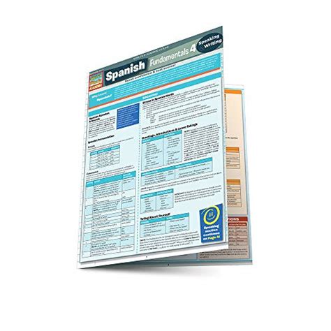 Spanish Fundamentals Quick Study Academic Barcharts Inc