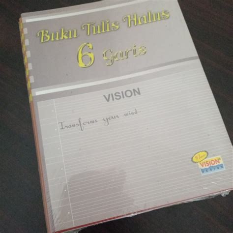 Jual Buku Buku Tulis Vision Halus Garis Mgb Shopee Indonesia