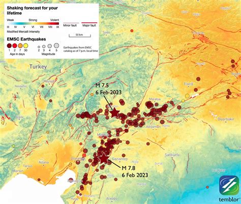 Turkey and Syria devastated by earthquake - Temblor.net