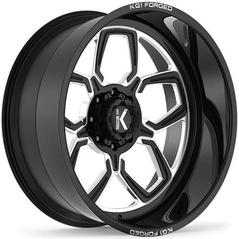 Kg1 Forged Kc012 Rebel 22x14 Brushed Rev Wheels And Rims