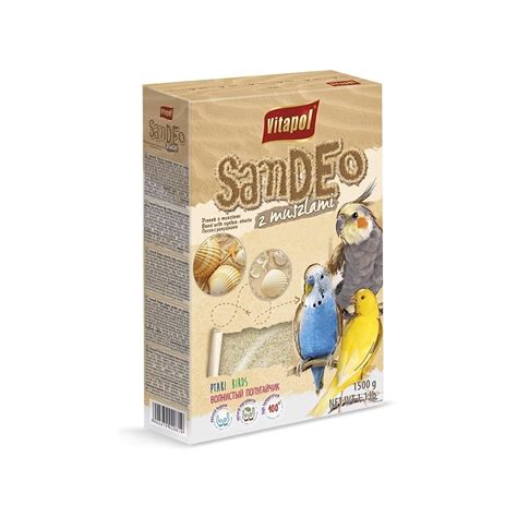 VITAPOL Sable Pour Oiseaux Avec Coquilles 1 5kg Fera Fr