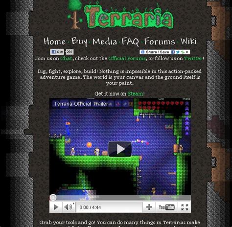 Terraria Wiki game