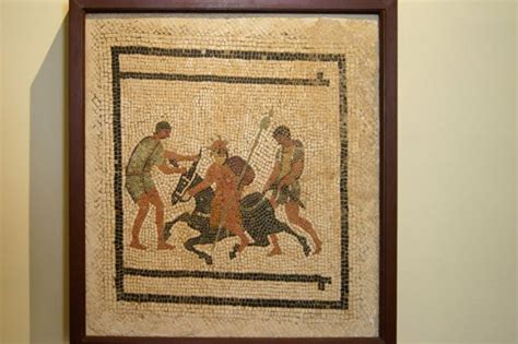 Ancient mosaic from Pompeii — Stock Photo © valipatov #22869846