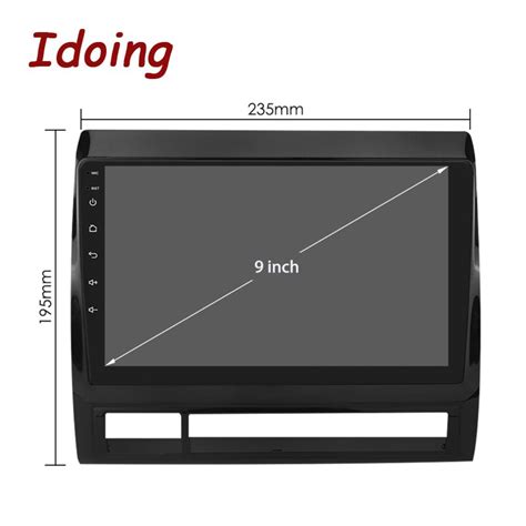 Idoing Inch Android Car Head Unit K For Toyota Tacoma N Hilux